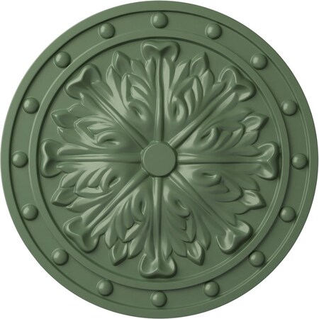 Foster Acanthus Leaf Ceiling Medallion (Fits Canopies Up To 2 1/4), 20 1/2OD X 1 1/2P